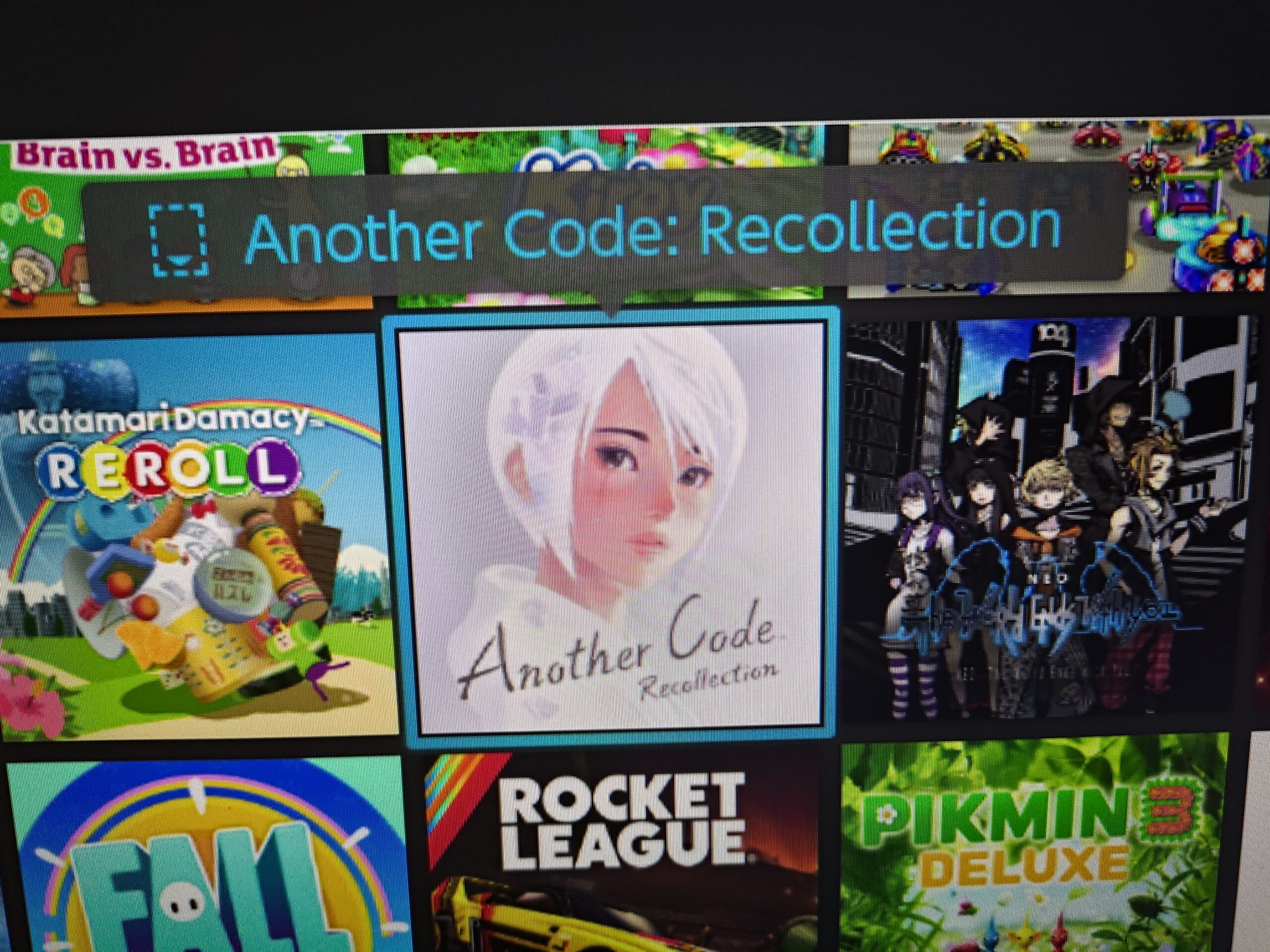 Another Code: Recollection game thumbnail on Nintendo Switch